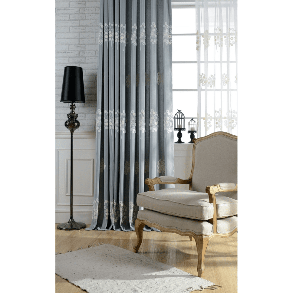 grey-embroidered-curtains, embroidered-curtains, edit-home