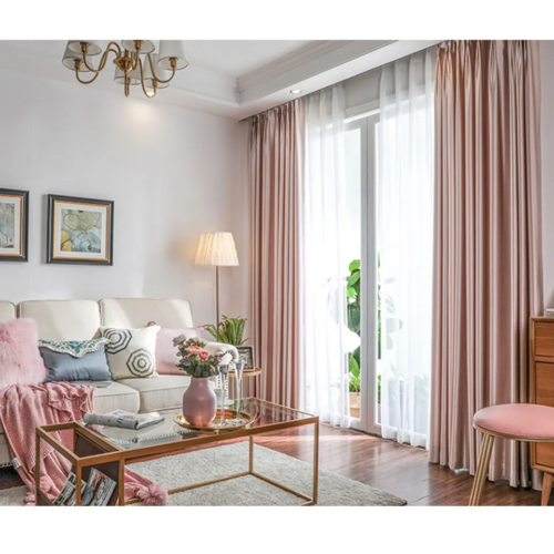 Premium-Silk-pink-curtains, blackout-curtains, edit-home-curtains
