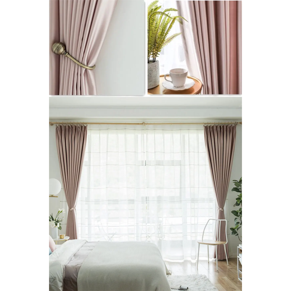 Premium-Silk-pink-curtains, blackout-curtains, edit-home-curtains