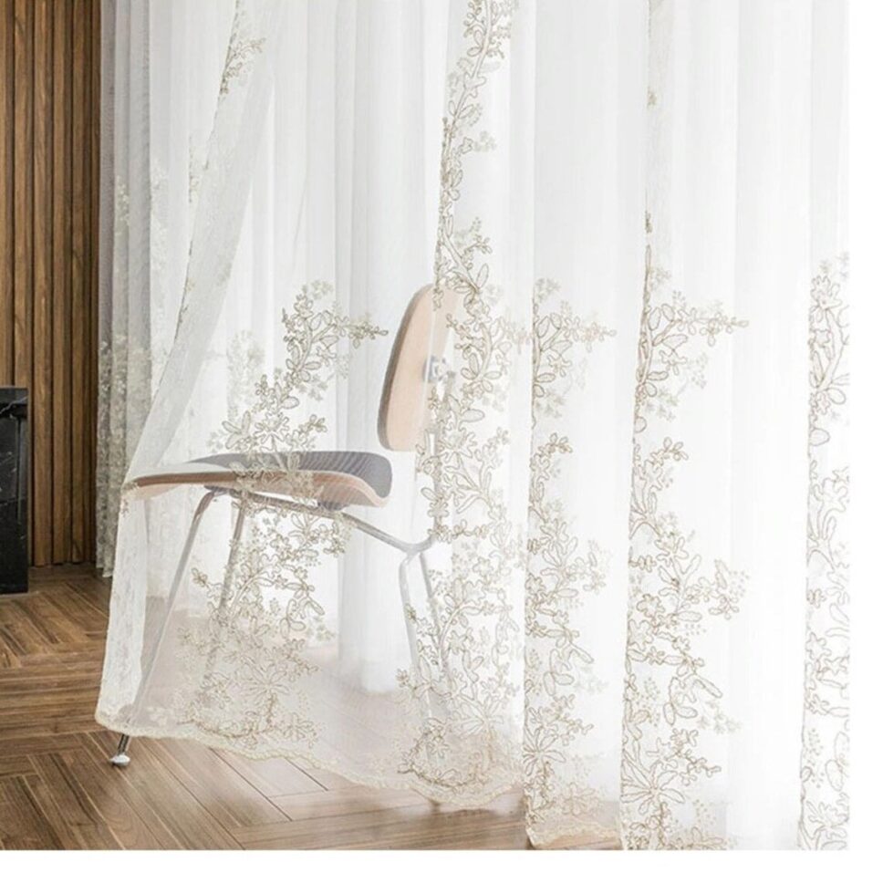 3d-embroidered-voile-curtains,sheer-curtains