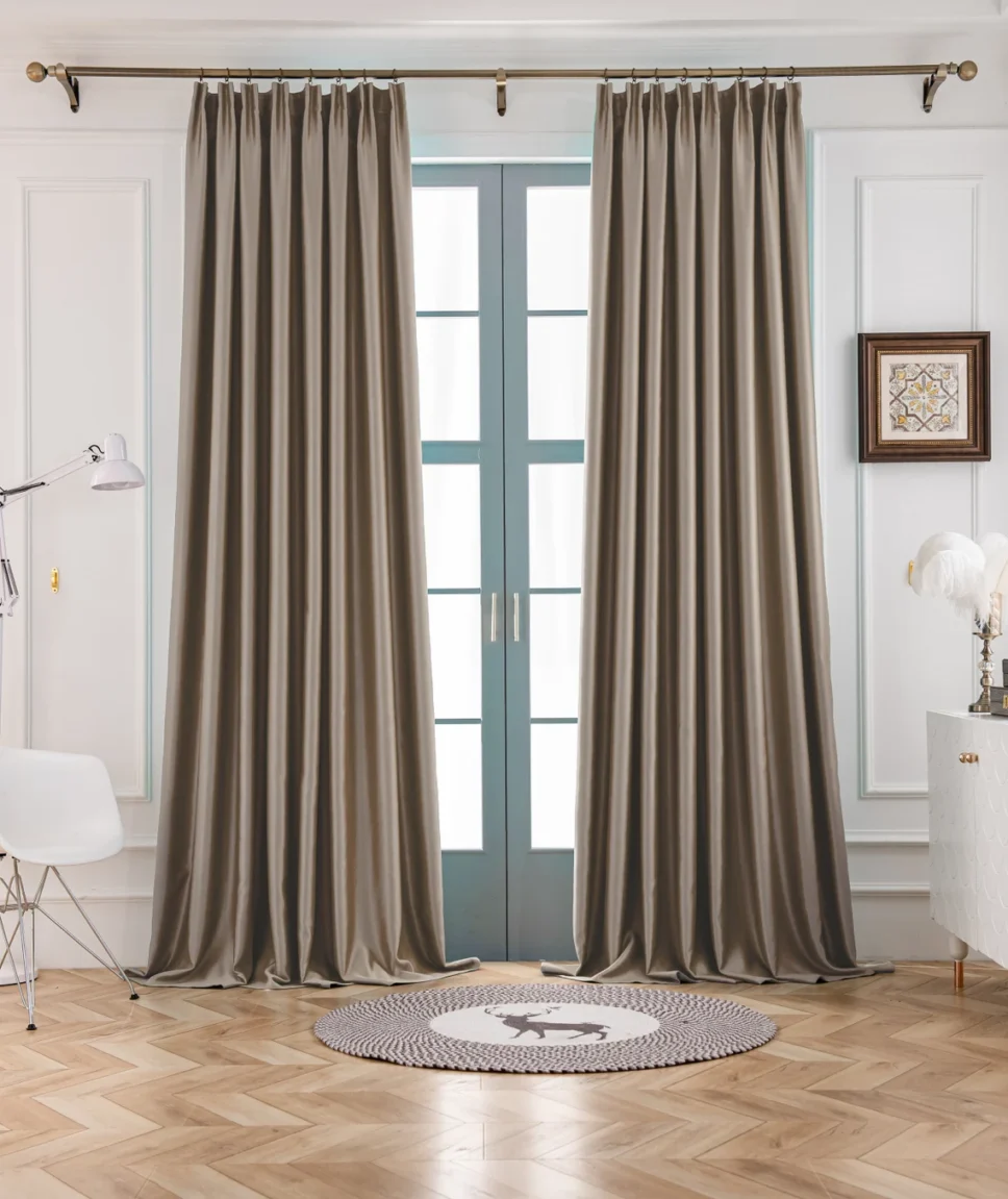 Brown-blackout-Curtains