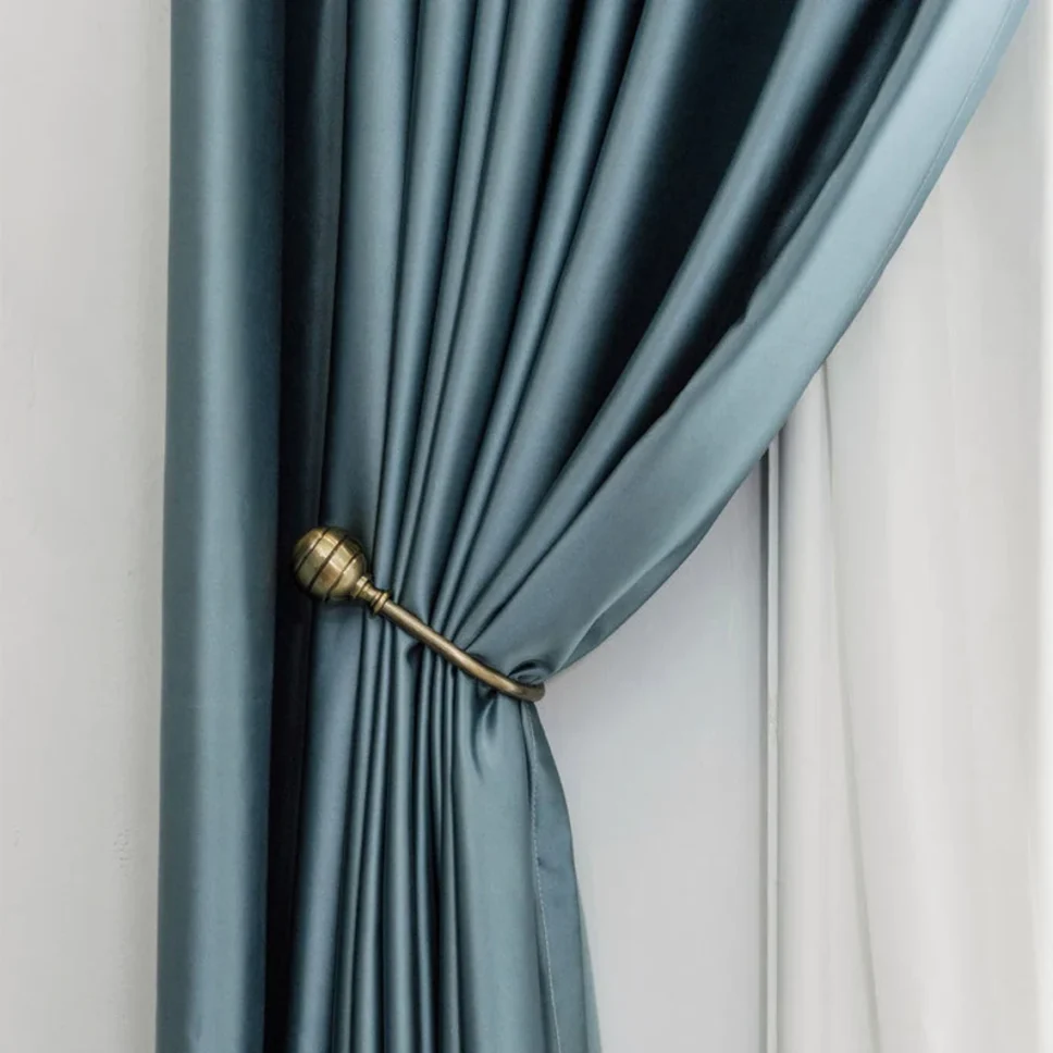 Premium-Silk-blue-curtains, blackout-curtains, edit-home-curtains