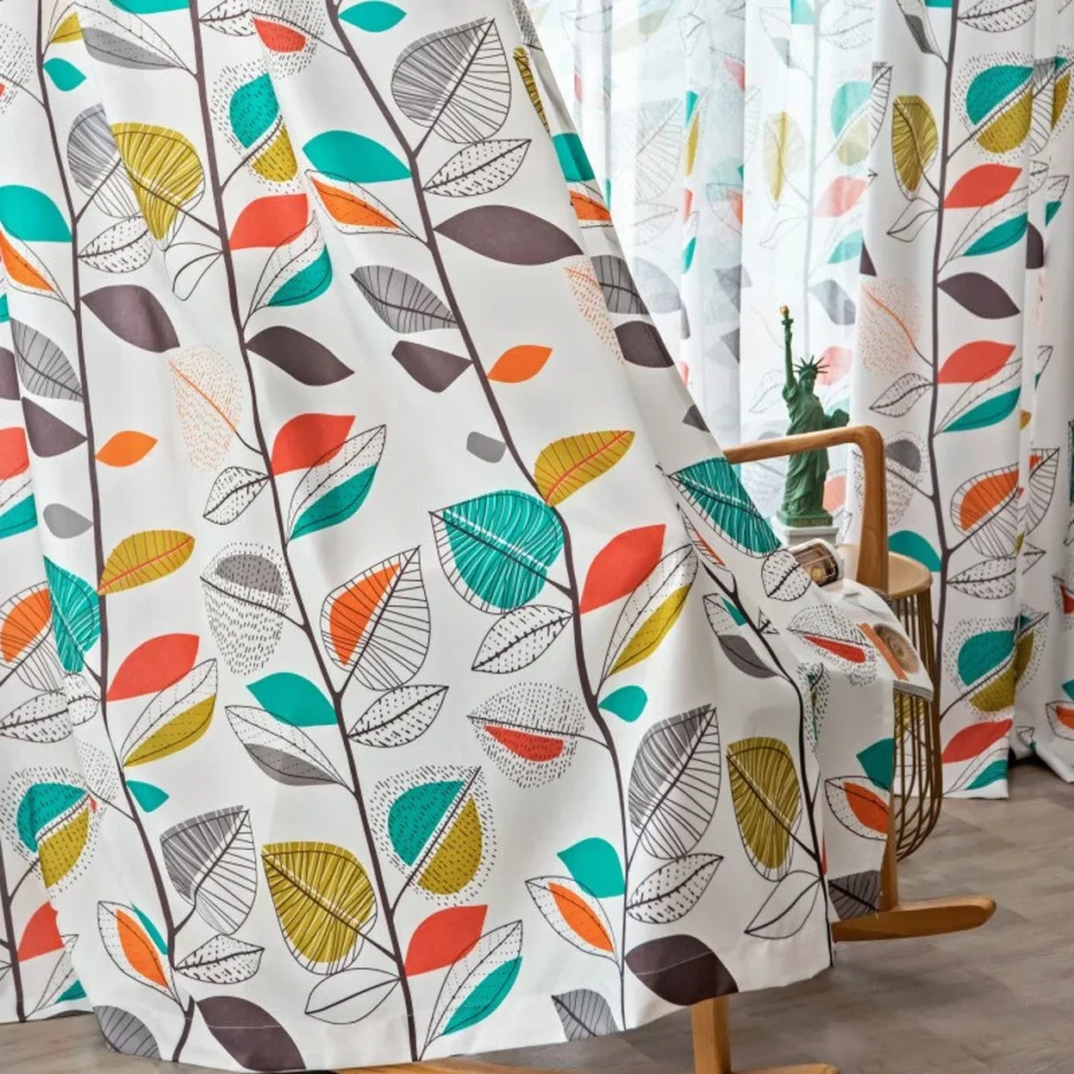 Leaf-Pattern-Curtains