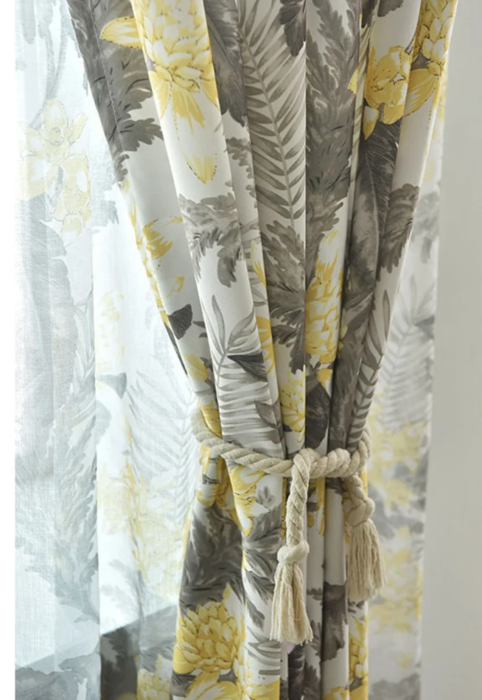 Leaf-Print-Curtains