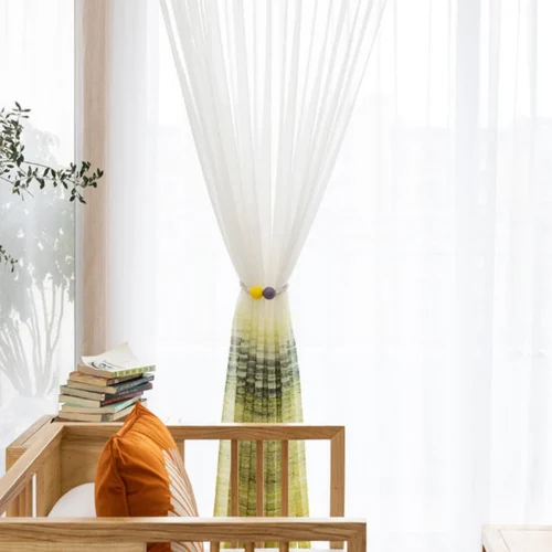 yellow-and-white-curtains,voile-curtains