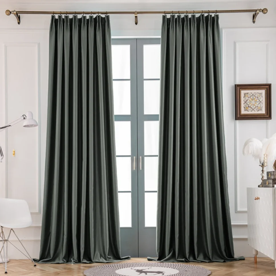Luxury-grey-blackout-curtains