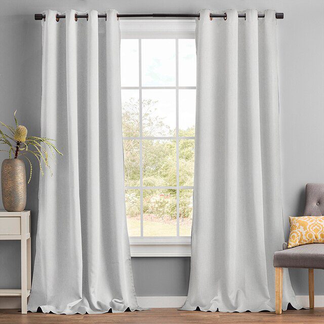 AOSIDI Linen Textured 100 Blackout Curtains For Bedroom Modern Blind Blackout Living Room Curtain Window Treatment  640x640 1 