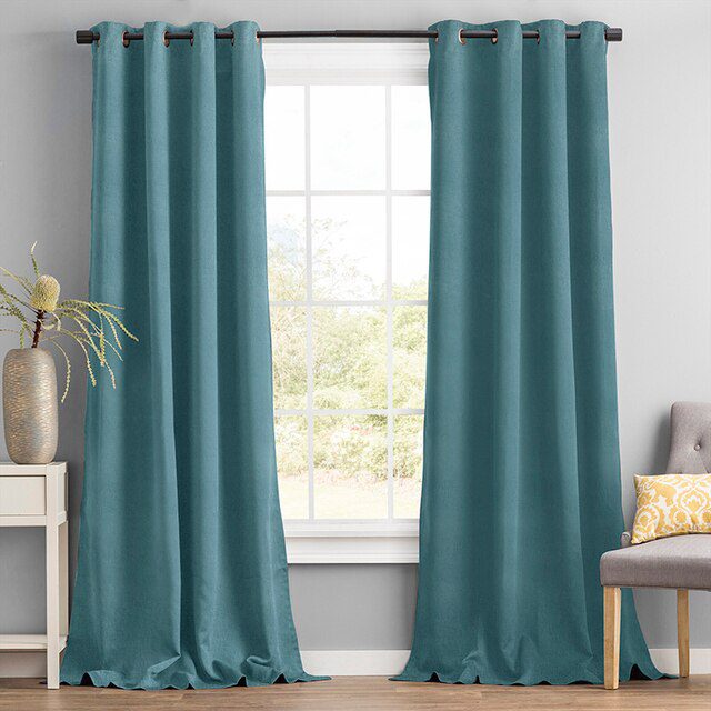 Cheer Green Blackout Curtains | Edit Home