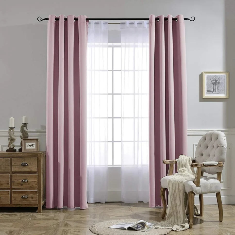 pink-living-room-curtains, blackout-curtains, edit-home-curtains