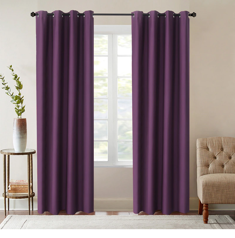 burgundy-bedroom-curtains, blackout-curtains, edit-home-curtains