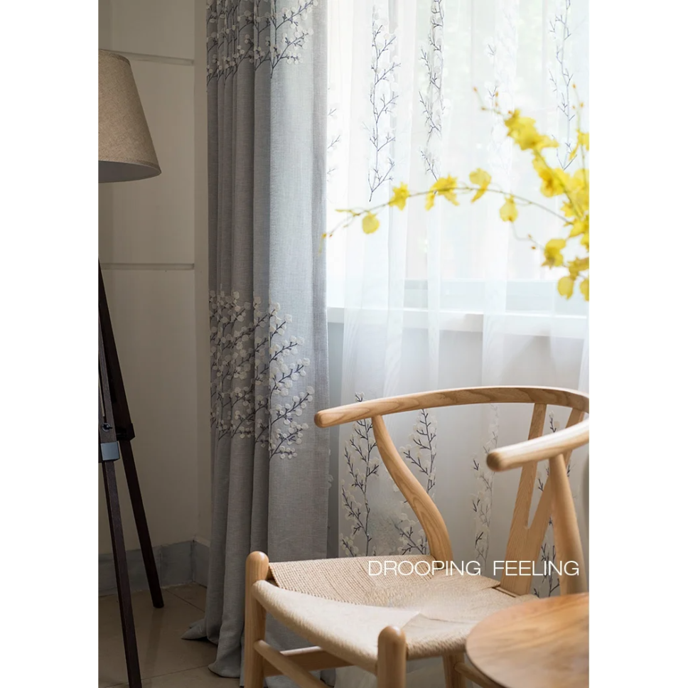 embroidered-grey-curtains, blackout-curtains, embroidered-curtains, edit-home-curtains