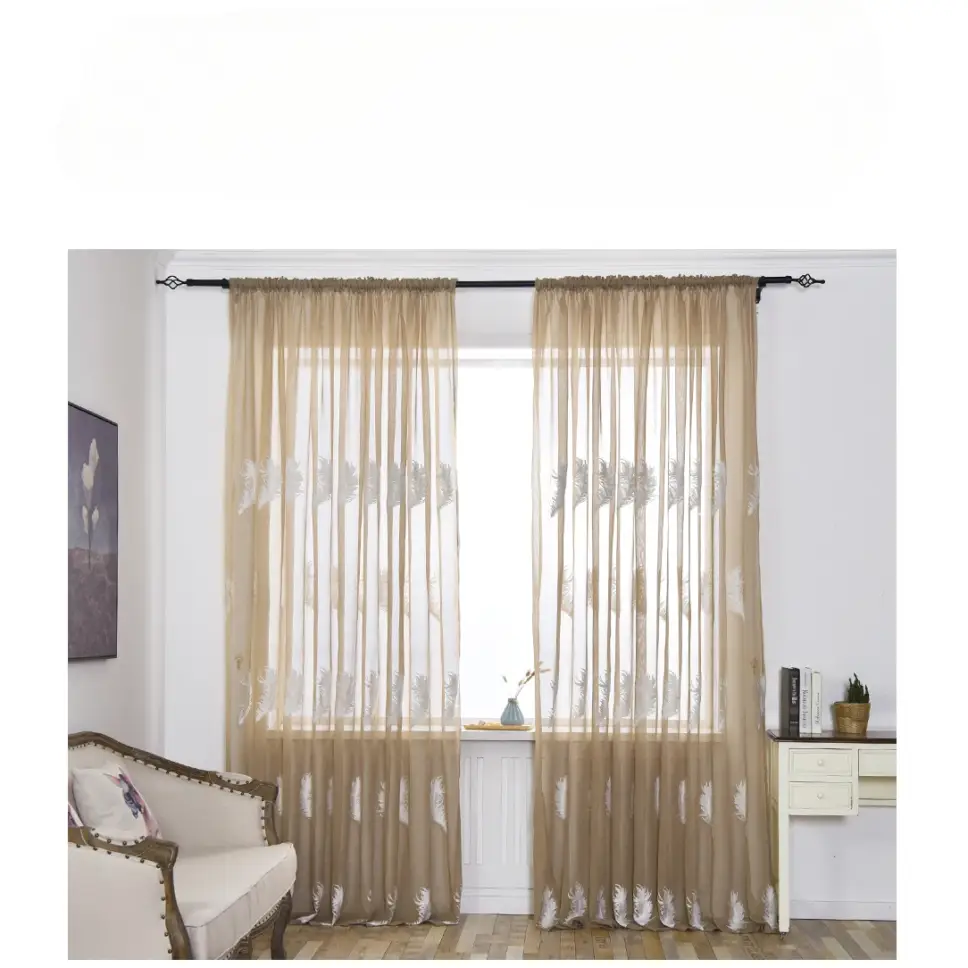 brown-embroidered-curtains, embroidered-curtains, edit-home-curtains