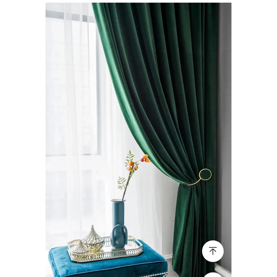 green-blackout-curtains, blackout-curtains, edit-home,velvet-curtains