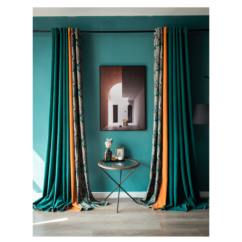 american-style-tree-printed-curtains, bedroom-curtains, edit-home-curtains