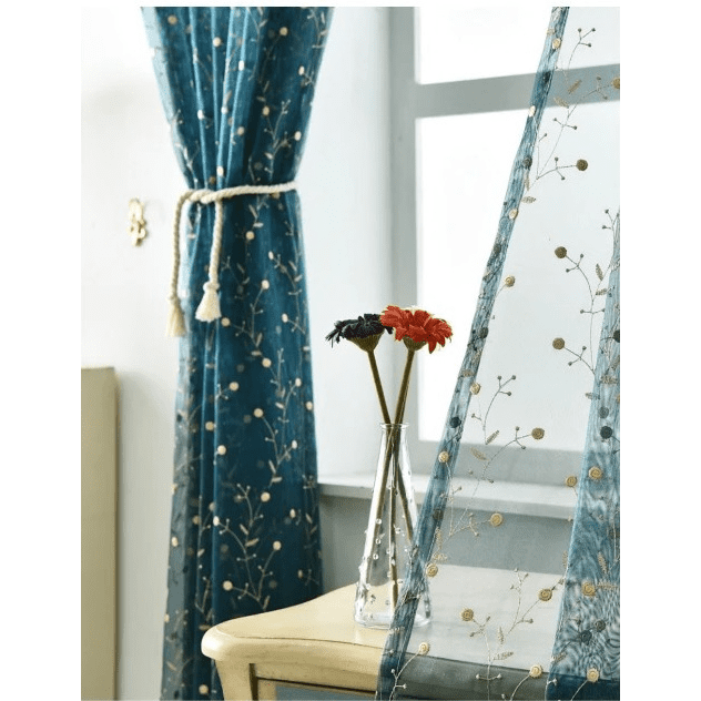blue-voile-curtains, embroidered-curtains, luxury-curtains, edit-home-curtains