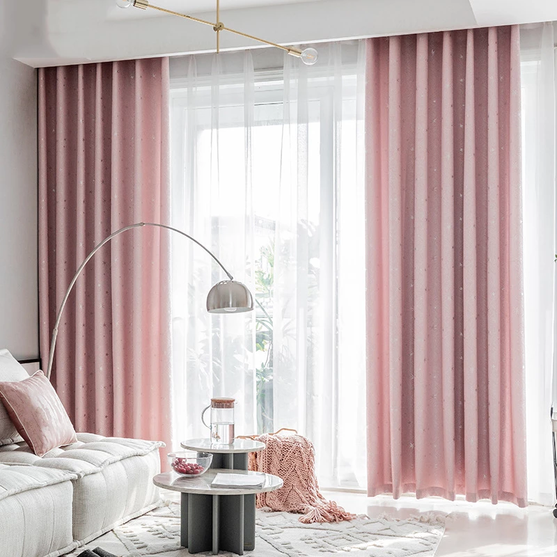 pink-living-room-curtains, blackout-curtains, edit-home-curtains