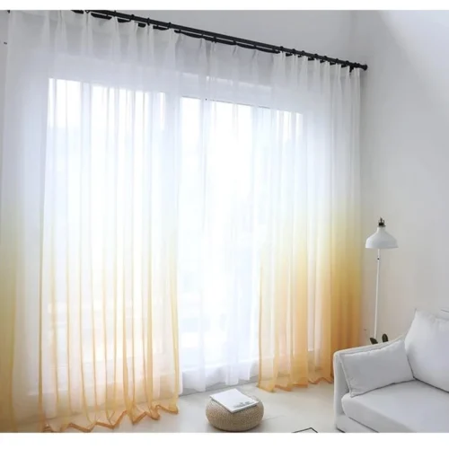 yellow-bedroom-sheer-curtains, voile-curtains, edit-home-curtains