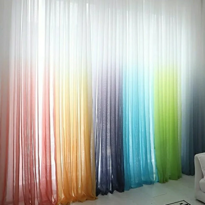 green-bedroom-sheer-curtains, voile-curtains, edit-home-curtains