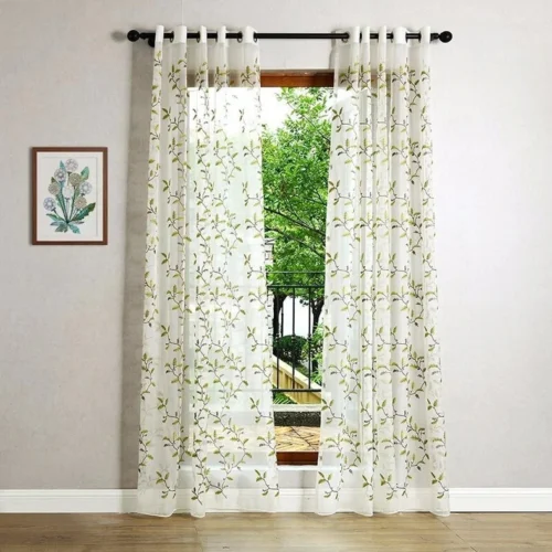 green-sheer-curtains, voile-curtains, embroidered-curtains, edit-home-curtains