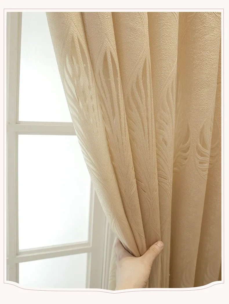 leaf-jacquard-curtains, blackout-curtains, edit-home-curtains
