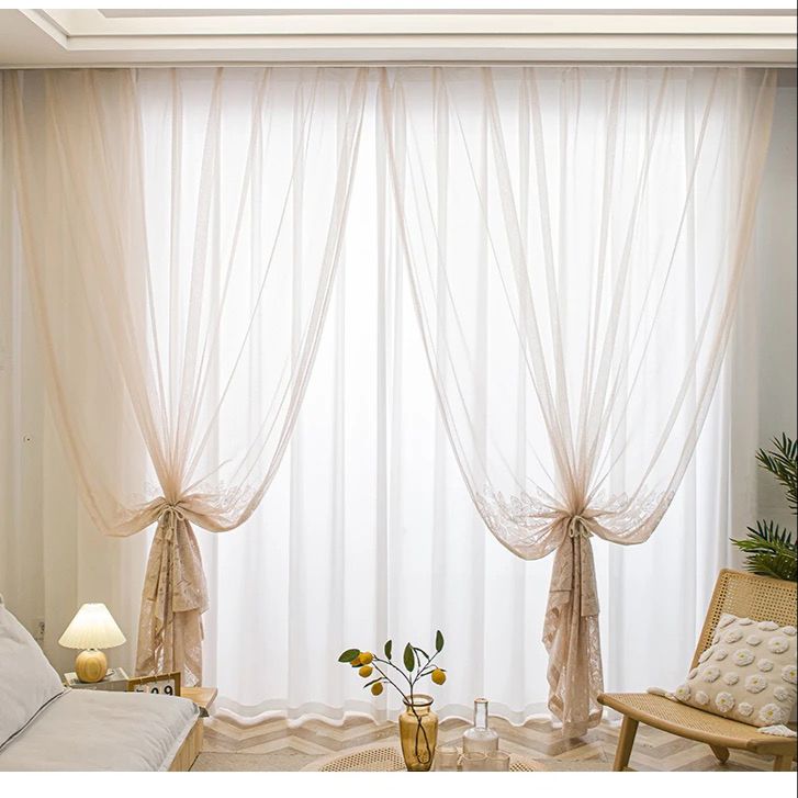 leaf-embroidery-flower-curtains, voile-curtains, embroidered-curtains, edit-home