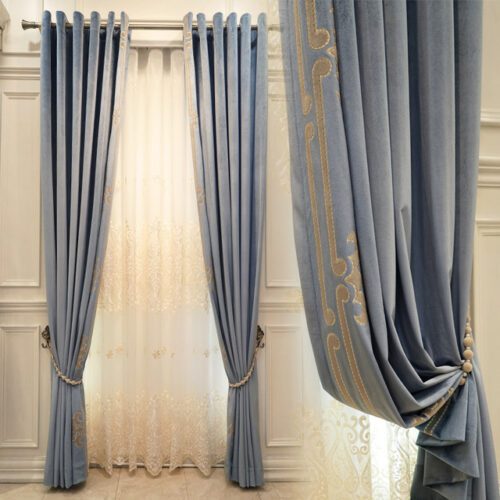 blue-living-room-curtains, blackout-curtains, living-room-curtains, edit-home