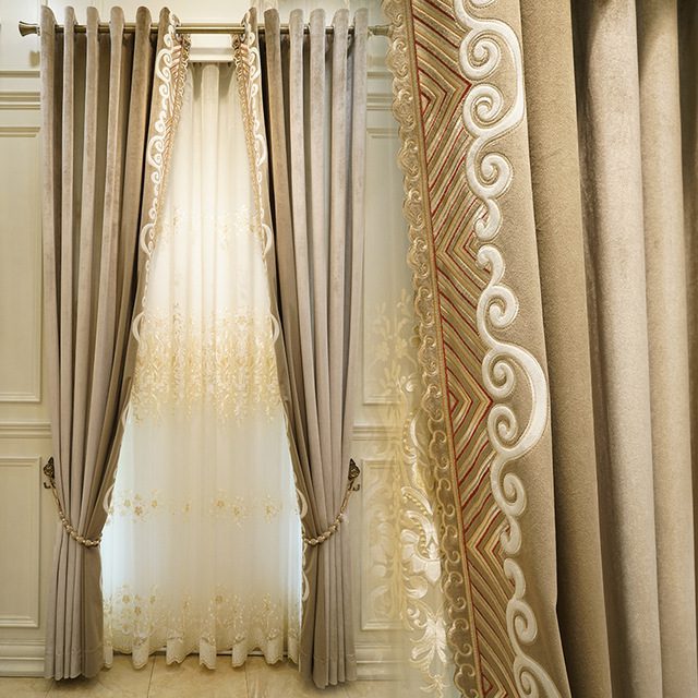 golden-living-room-curtains, blackout-curtains, living-room-curtains, edit-home