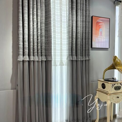 grey-blackout-curtains, bedroom-curtains, edit-home