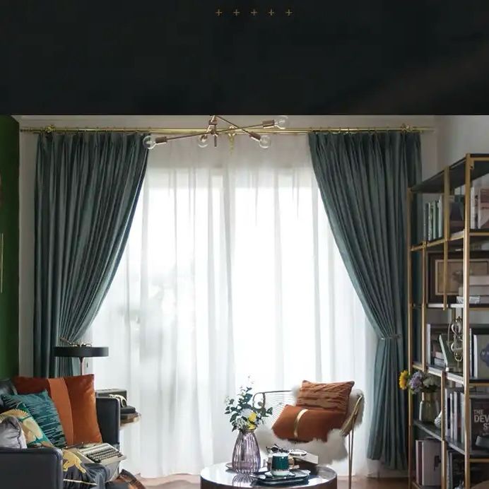 gray-green-bedroom-curtains, blackout-curtains, bedroom-room-curtains, edit-home