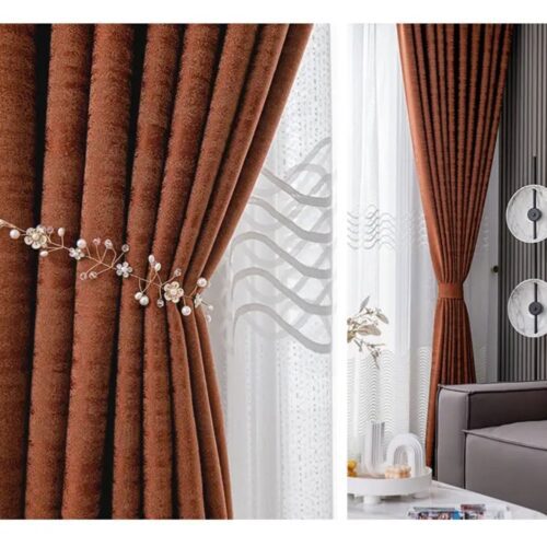 orange-blackout-curtains, blackout-curtains, bedroom-curtains, edit-home