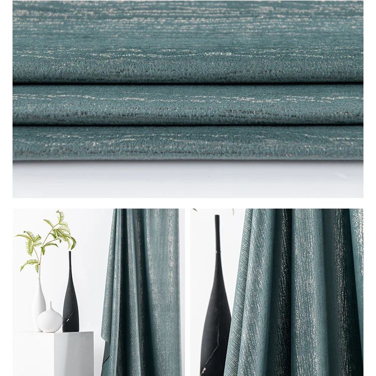 vintage-style-bronzing-curtains, ice-blue-curtains, blackout-curtains, edit-home