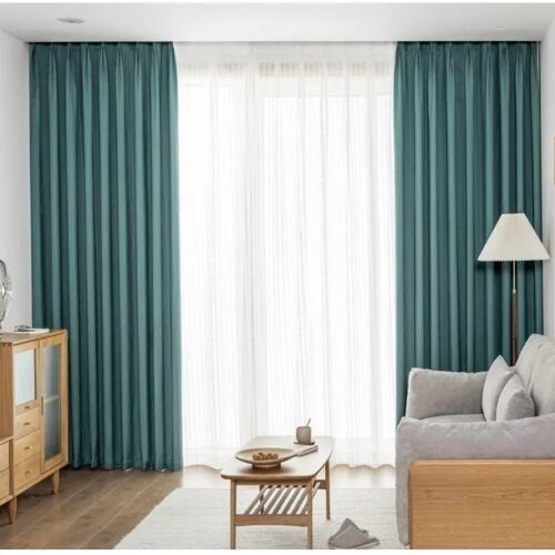 turquoise-blackout-curtains, blackout-curtains, bedroom-curtains, edit-home