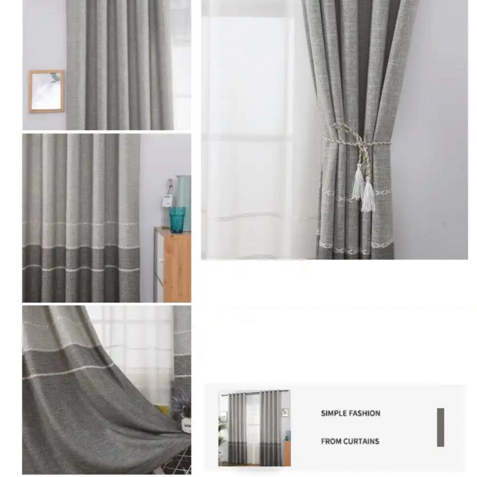 solid-color-bedroom-curtains, embroidered-curtains, blackout-curtains, linen-curtains, edit-home