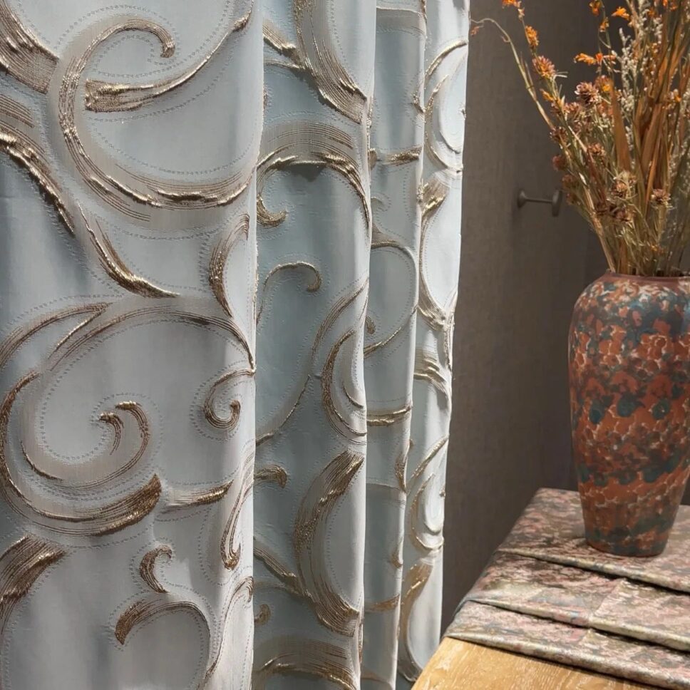 embossed-bronzing-jacquard-curtains, blackout-curtains, embroidered-curtains, edit-home-curtains