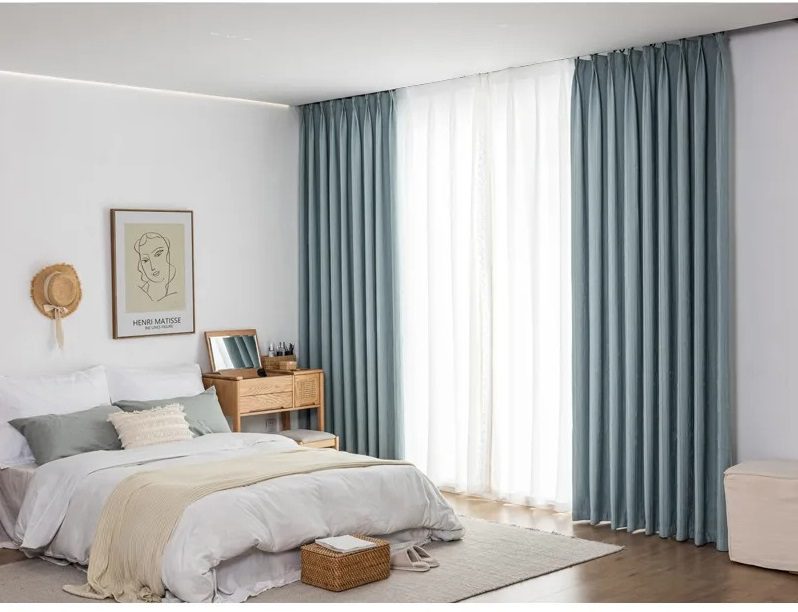 grey-blackout-curtains, blackout-curtains, bedroom-curtains, edit-home