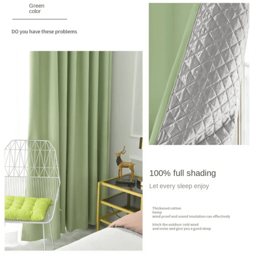 green-color-full-blackout-curtains, bedroom-curtains, edit-home-curtains