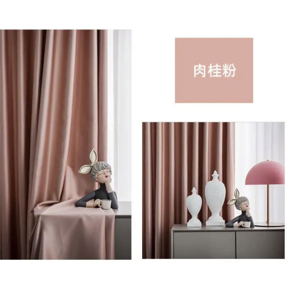 pink-silk-curtains, blackout-curtains, edit-home-curtains
