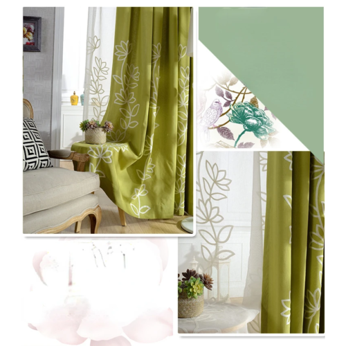 green-embroidered-curtains, blackout-curtains, edit-home