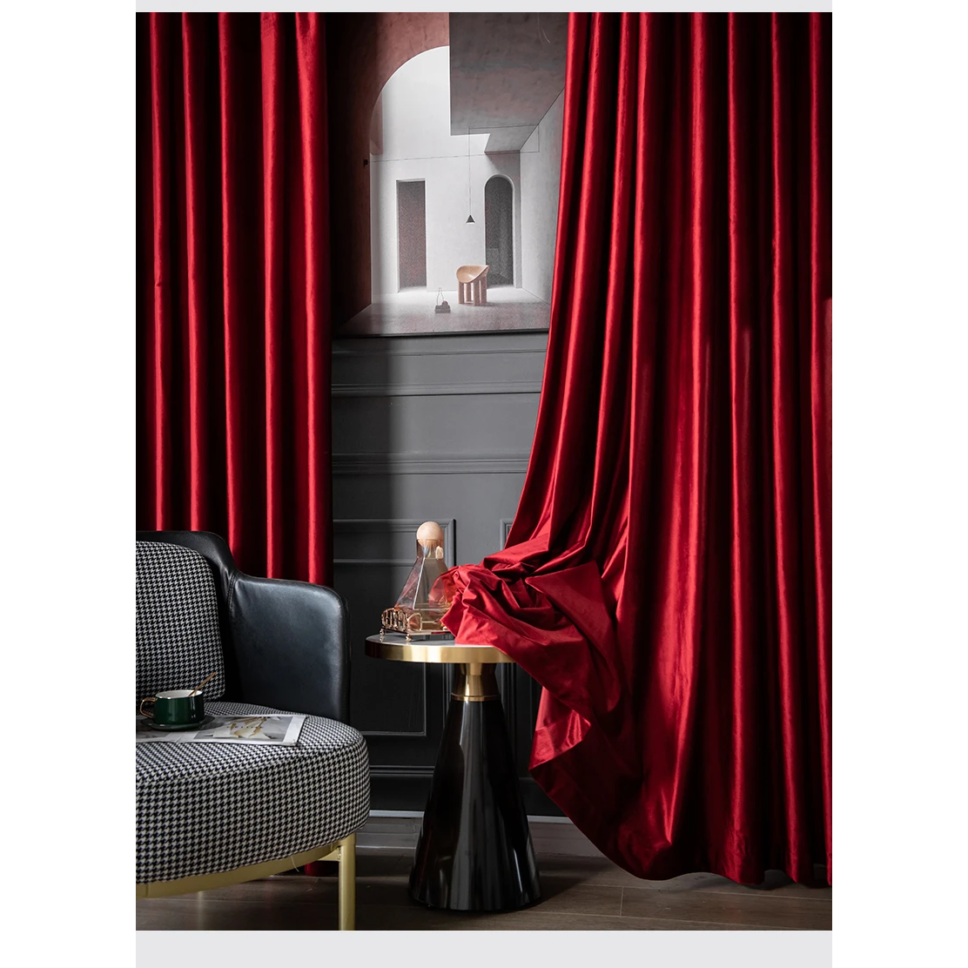 luxury-solid-red-blackout-curtains, luxury-curtains, plain-curtains, red-curtains, edit-home-curtains