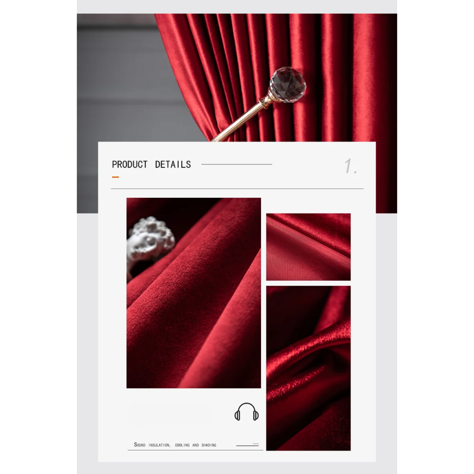 luxury-solid-red-blackout-curtains, luxury-curtains, plain-curtains, red-curtains, edit-home-curtains