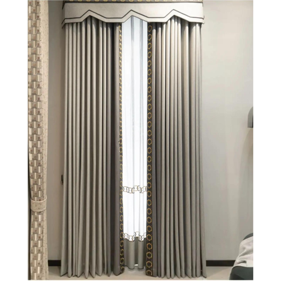 grey-cotton-and-linen-window-curtains, blackout-curtains, embroidered-curtains, grey-curtains, edit-home-curtains