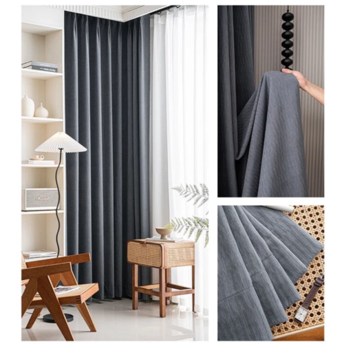 grey-chenille-blackout-curtains, blackout-curtains, edit-home-curtains