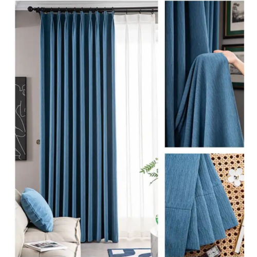blue-chenille-blackout-curtains, blackout-curtains, edit-home-curtains
