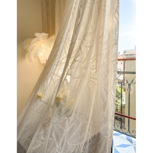 large-leaf-net-curtains, plain-curtains, net-curtains, edit-home-curtains