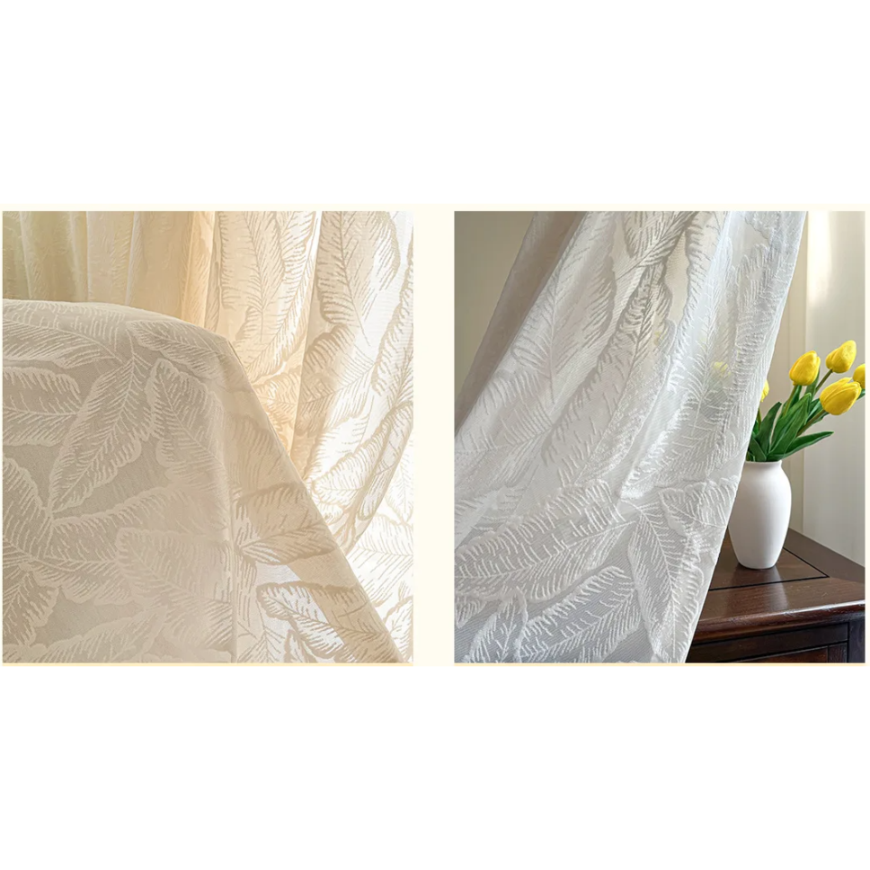 large-leaf-net-curtains, plain-curtains, net-curtains, edit-home-curtains