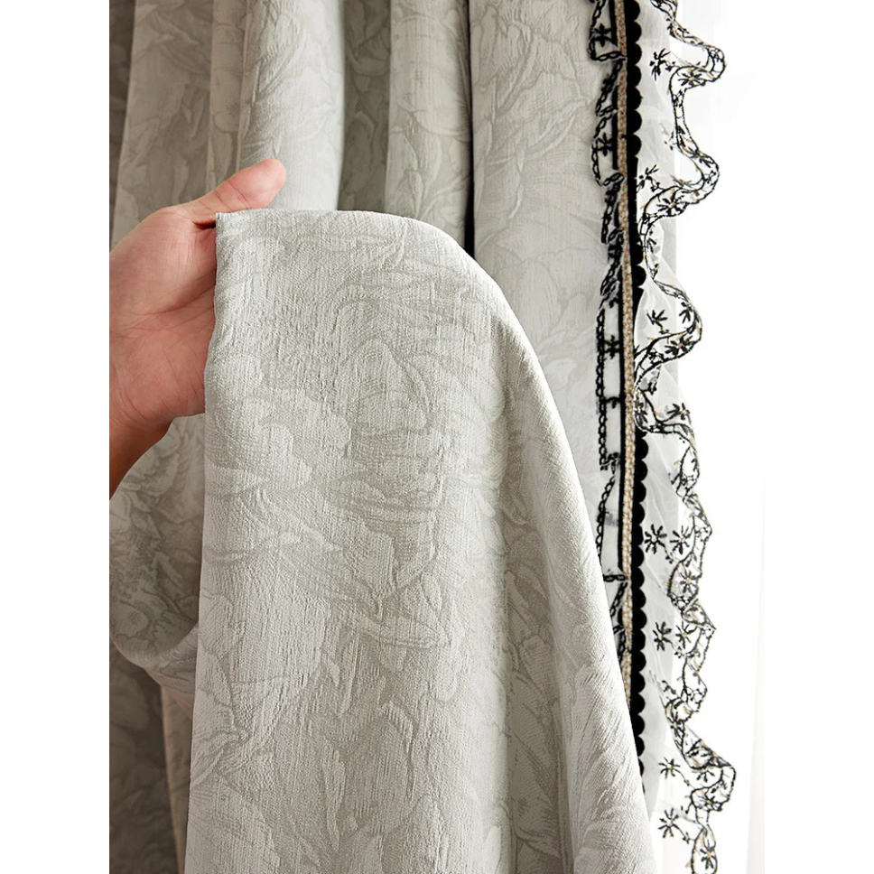 chenille-lace-printed-curtains, blackout-curtains, luxury-curtains, edit-home-curtains