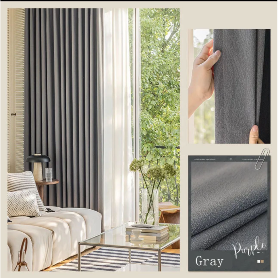 solid-color-textured-fabric, blackout-curtains, plain-curtains, edit-home-curtains