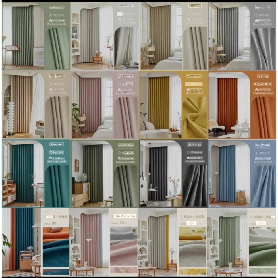 herringbone-windows-blackout-curtains, plain-curtains, blackout-curtains, edit-home-curtains