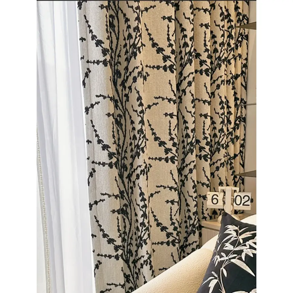 printed-jacquard-curtains, luxury-curtains, printed-curtains, edit-home-curtains