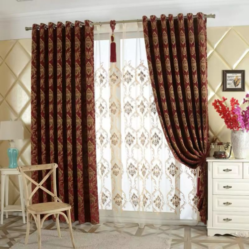 chenille-printed-jacquard-curtains, luxury-curtains, edit-home-curtains